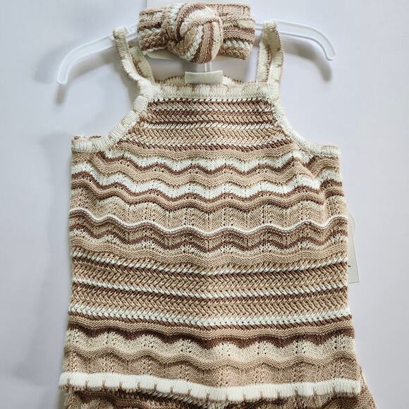 Girls Sincerely Jules 2 Piece Shorts Set with Headband * Top 4T Shorts 2T - Picture 3 of 7